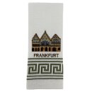 Geschirrtuch Tuch Handtuch ca. 60 x 40cm Deutschland Frankfurt Römer Grün