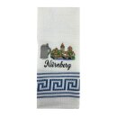 Geschirrtuch Tuch Handtuch ca. 60 x 40cm Deutschland Nürnberg Kaiserburg Blau