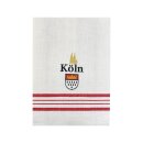 Geschirrtuch Tuch Handtuch ca. 65 x 40cm Deutschland Köln Wappen Dom Rot