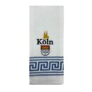 Geschirrtuch Tuch Handtuch ca. 60 x 40cm Deutschland Köln Wappen Dom Blau