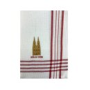 Geschirrtuch Tuch Handtuch ca. 65 x 40cm Deutschland Köln Dom Rot