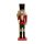 Premium Nussknacker Nutcracker Einzeln Verpackt in Box Sichtfenster Rot 18cm