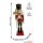 Premium Nussknacker Nutcracker Einzeln Verpackt in Box Sichtfenster Rot 18cm