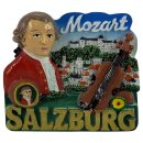 Miniatur Polyresin Souvenir Mitbringsel - Mozart...