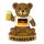 Magnet Polyresin Kühlschrankmagnet Souvenir Mitbringsel Teddybär Bär - Frankfurt