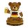 Magnet Polyresin Kühlschrankmagnet Souvenir Mitbringsel Teddybär Bär - Rothenburg