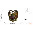 Magnet Polyresin Kühlschrankmagnet Souvenir Mitbringsel Her Nürnberg