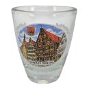 Schnaps Glas Dinkelsbühl kein Goldrand D2