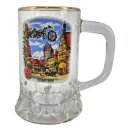Schnaps Glas Henkelglas Seidelchen Hans Goldrand Krug...