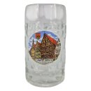 Schnaps Glas Bierkrug Miniatur Dinkelsbühl...