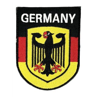 Patch Deutschland Wappenform
