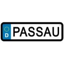 Blechschild Metall Klein - Passau KFZ 26 x 7 cm