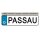 Blechschild Metall Klein - Passau KFZ 26 x 7 cm
