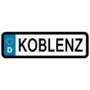 Blechschild Metall Klein - Koblenz KFZ 26 x 7 cm