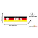 Blechschild Metall -  Köln Germany 46 x 10 cm
