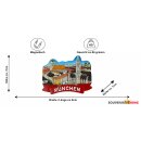 Kühlschrankmagnet – München Marienplatz...