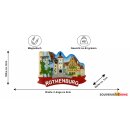 Kühlschrankmagnet Souvenir – Rothenburg ob der...