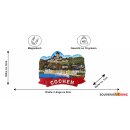Kühlschrankmagnet Cochem Souvenir – Moselstadt...