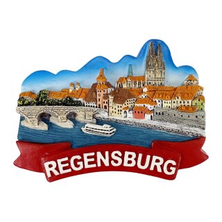 Kühlschrankmagnet Regensburg Souvenir Magnet 3D