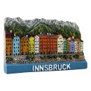 Kühlschrankmagnet – Bunte Häuser am Inn...