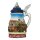 Souvenir Kühlschrankmagnet im Bierkrug Design – Nürnberger Altstadt Panorama mit Kaiserburg, detailreicher 3D Magnet – Reiseandenken & Geschenkidee - Nürnberg