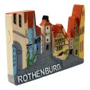Kühlschrankmagnet Souvenir – Rothenburg 3D
