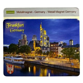 Blech Magnet Metallmagnet - Frankfurt Germany