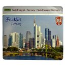 Blech Magnet Metallmagnet - Frankfurt Germany F1