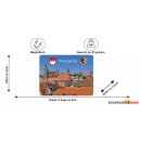 Blech Magnet Metallmagnet - Nürnberg Germany N1