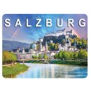 Blech Magnet Metallmagnet - Salzburg