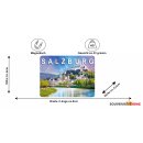 Blech Magnet Metallmagnet - Salzburg