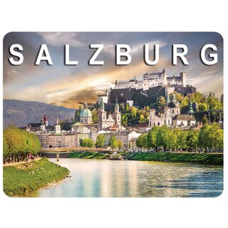 Blech Magnet Metallmagnet - Salzburg S1