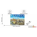 Blech Magnet Metallmagnet - München M1