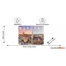 Blech Magnet Metallmagnet - München M2