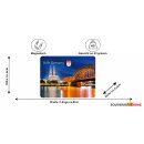 Blech Magnet Metallmagnet - Köln Germany K1