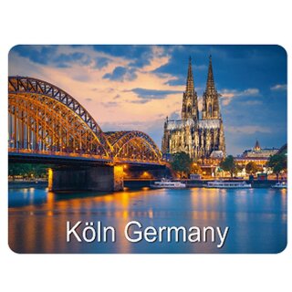 Blech Magnet Metallmagnet - Köln Germany K2