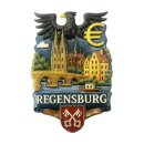 Regensburg Kühlschrankmagnet 3D Skyline Adler...