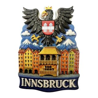 Polyresin Magnet Innsbruck