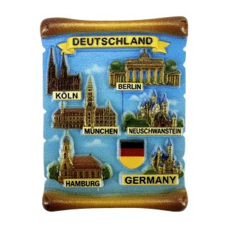 Deutschland Kühlschrankmagnet Souvenir Magnet