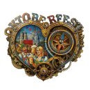 Holzmagnet München OktoberfestHerz beweglich