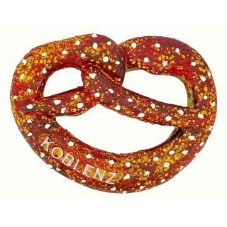 Kühlschrankmagnet Magnet Polyresin Breze Brezel - Koblenz