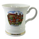 Kaffeehaferl, Barockhenkel Gold Groß 10,2 cm...