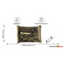 Premium Metall Magnet Nürnberg Burg Kaiserburg Gold M1