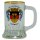 Glas Henkel Krug 4 cl  Goldrand Seidelchen Hans Glas