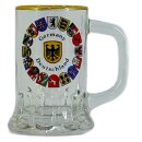 Glas Henkel Krug 4 cl Nürnberg Goldrand Seidelchen...