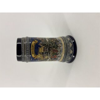 Gutsherrenkrug Nürnberg blau 15,5cm Weihnachtsmarkt