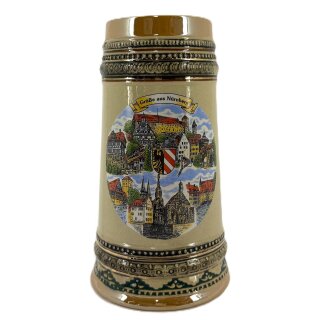 Gutsherrenkrug 18,4 cm   0,7 Liter Nürnberg