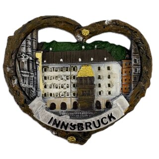 Innsbruck Herz Magnet