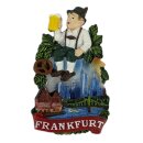 Frankfurt am Main Polyresin Magnet Kühlschrank