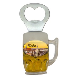 Flaschenöffner Bierkrug Massbier Bier München M5